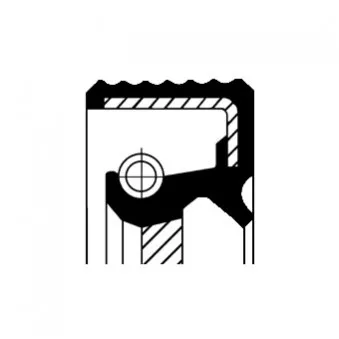 Bague d'étanchéité, boîte de vitesse manuel CORTECO