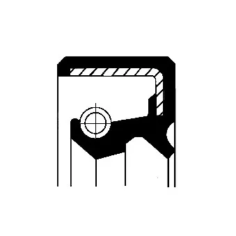 Bague d'étanchéité, moyeu de roue CORTECO