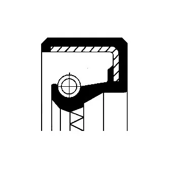 Bague d'étanchéité, boîte de vitesse manuel CORTECO