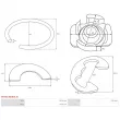 Kit de réparation, démarreur AS-PL SRS0136(BULK) - Visuel 2