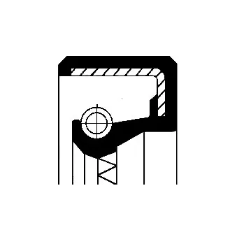 Bague d'étanchéité, boîte de vitesse manuel CORTECO