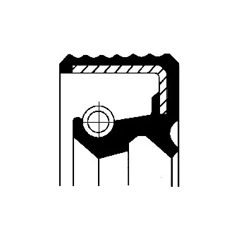 Bague d'étanchéité, boîte de vitesse manuel CORTECO