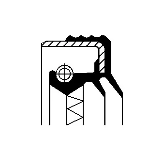 Bague d'étanchéité, différentiel CORTECO