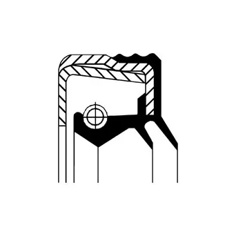 Bague d'étanchéité, moyeu de roue CORTECO