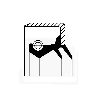 Bague d'étanchéité, boîte de vitesse manuel CORTECO