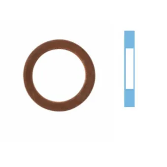 Rondelle d'étanchéité, vis de vidange d'huile CORTECO 005565S