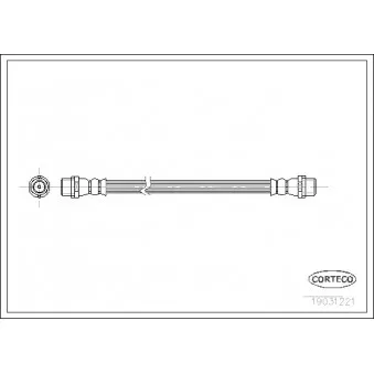 Flexible de frein CORTECO