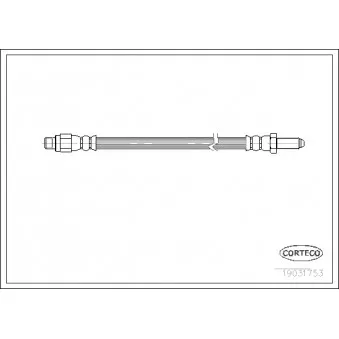 Flexible de frein CORTECO