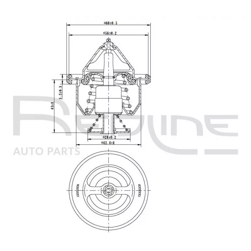 Thermostat d'eau RED-LINE 55MI001