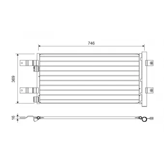 Condenseur, climatisation VALEO