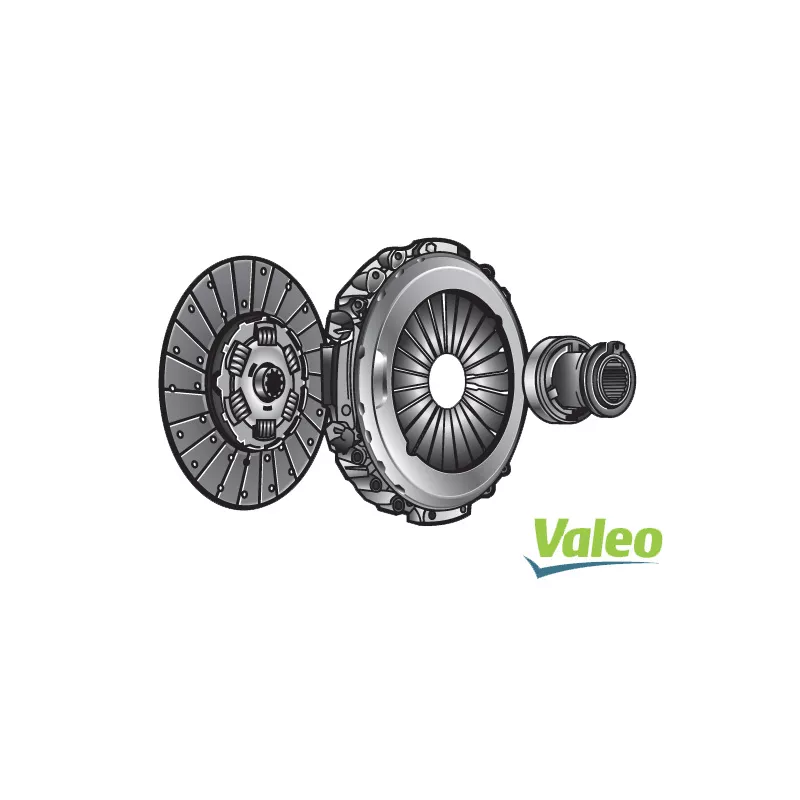Kit d'embrayage VALEO 827619