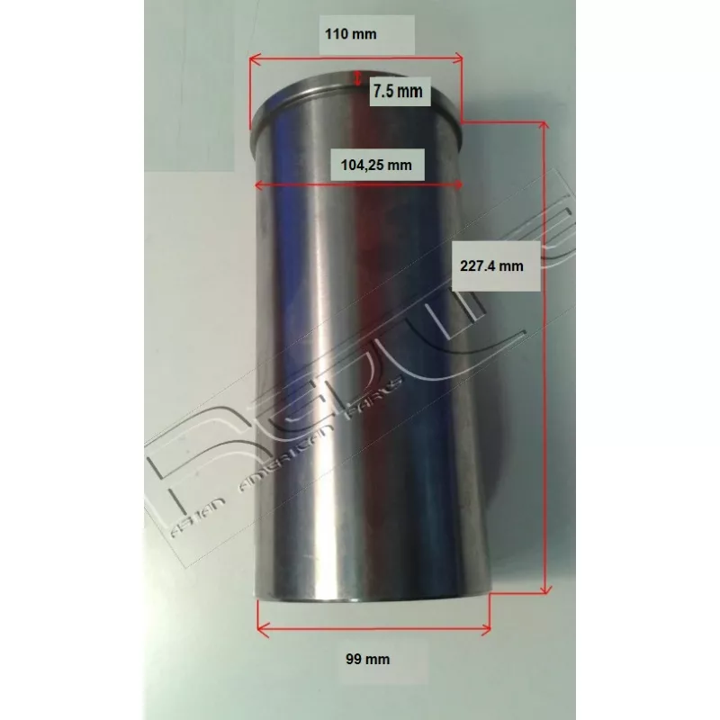 Kit de chemises de cylindre RED-LINE 19NI011