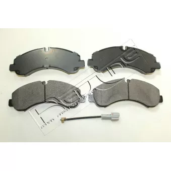 Jeu de 4 plaquettes de frein avant RED-LINE 27MI034