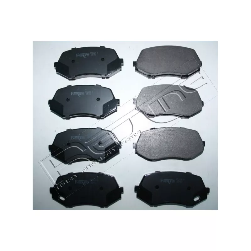 Jeu de 4 plaquettes de frein RED-LINE 27MI031