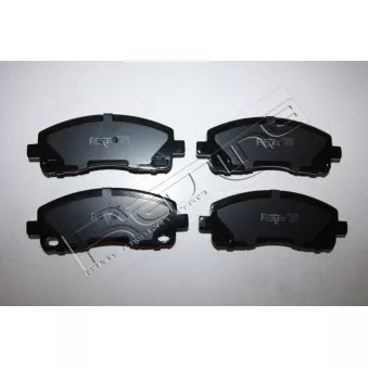 Jeu de 4 plaquettes de frein arrière RED-LINE