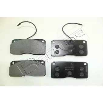 Jeu de 4 plaquettes de frein RED-LINE 27NI000