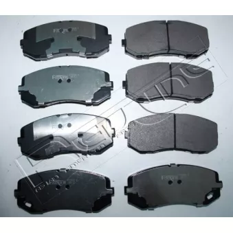 Jeu de 4 plaquettes de frein avant RED-LINE