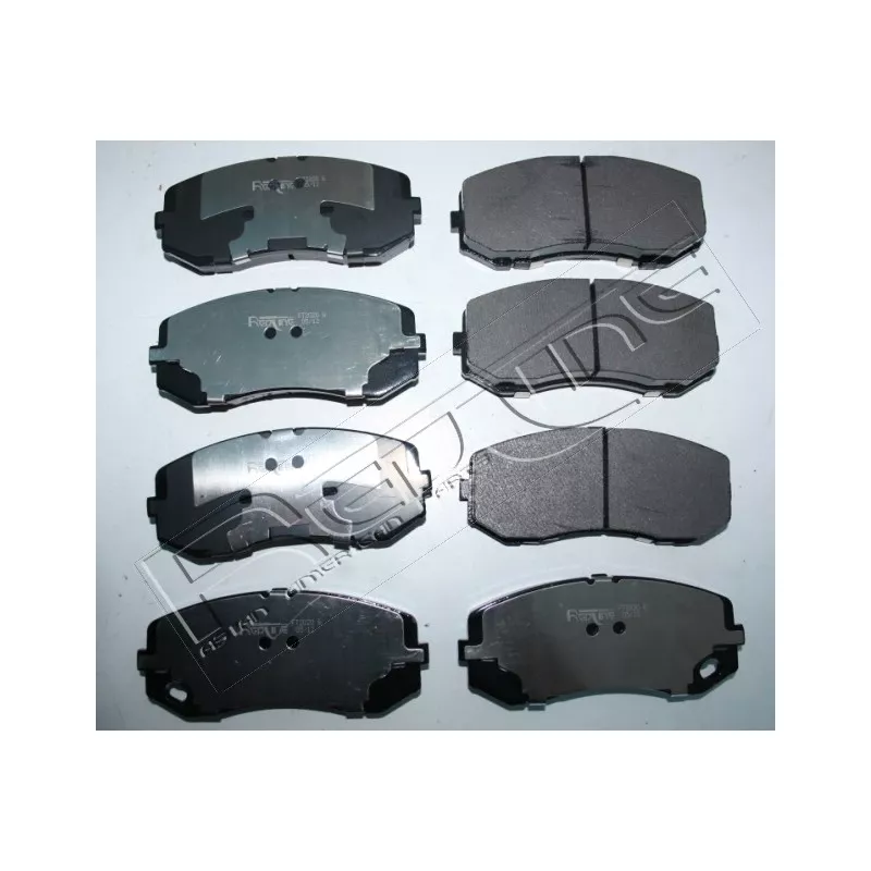 Jeu de 4 plaquettes de frein avant RED-LINE 27MI030