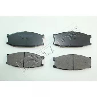 Jeu de 4 plaquettes de frein avant RED-LINE