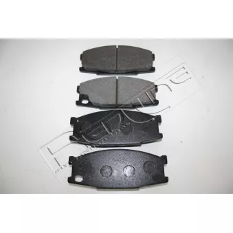 Jeu de 4 plaquettes de frein avant RED-LINE