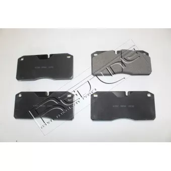 Jeu de 4 plaquettes de frein RED-LINE