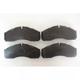 Jeu de 4 plaquettes de frein avant RED-LINE 27NI023