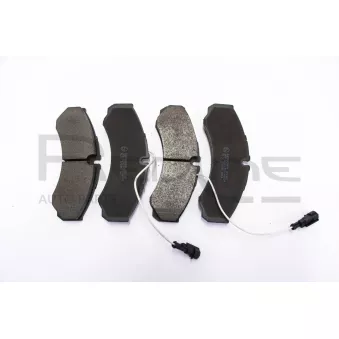 Jeu de 4 plaquettes de frein arrière RED-LINE