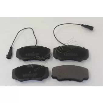 Jeu de 4 plaquettes de frein arrière RED-LINE