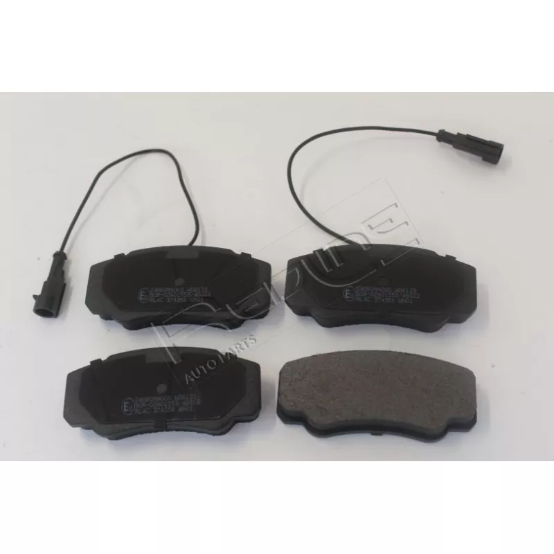 Jeu de 4 plaquettes de frein arrière RED-LINE 27NI051