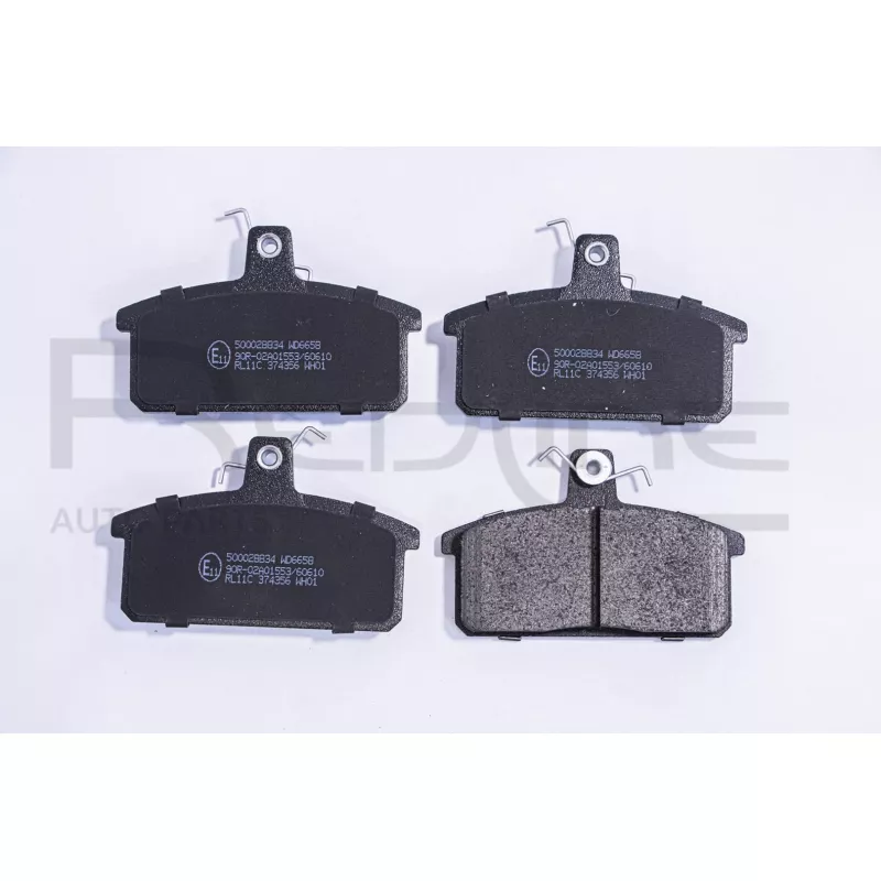 Jeu de 4 plaquettes de frein avant RED-LINE 27SZ011