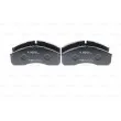 Jeu de 4 plaquettes de frein avant BOSCH 0 986 494 266 - Visuel 1