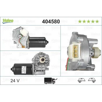 Moteur d'essuie-glace VALEO 404580