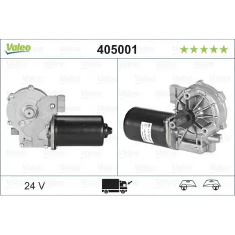 Moteur d'essuie-glace VALEO 405001