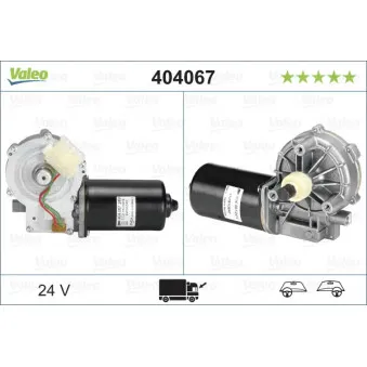 Moteur d'essuie-glace VALEO 404067
