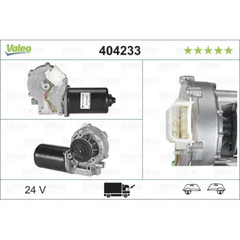 Moteur d'essuie-glace VALEO 404233