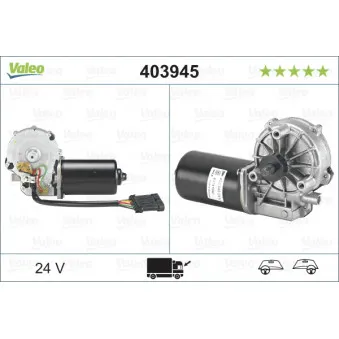 Moteur d'essuie-glace VALEO 403945