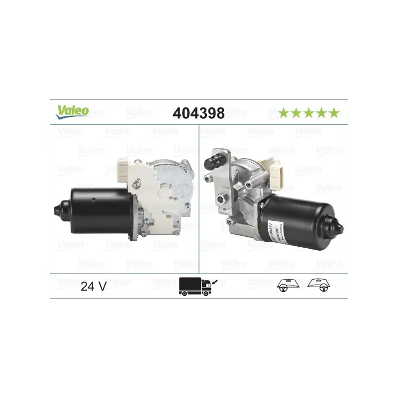 Moteur d'essuie-glace VALEO 404398