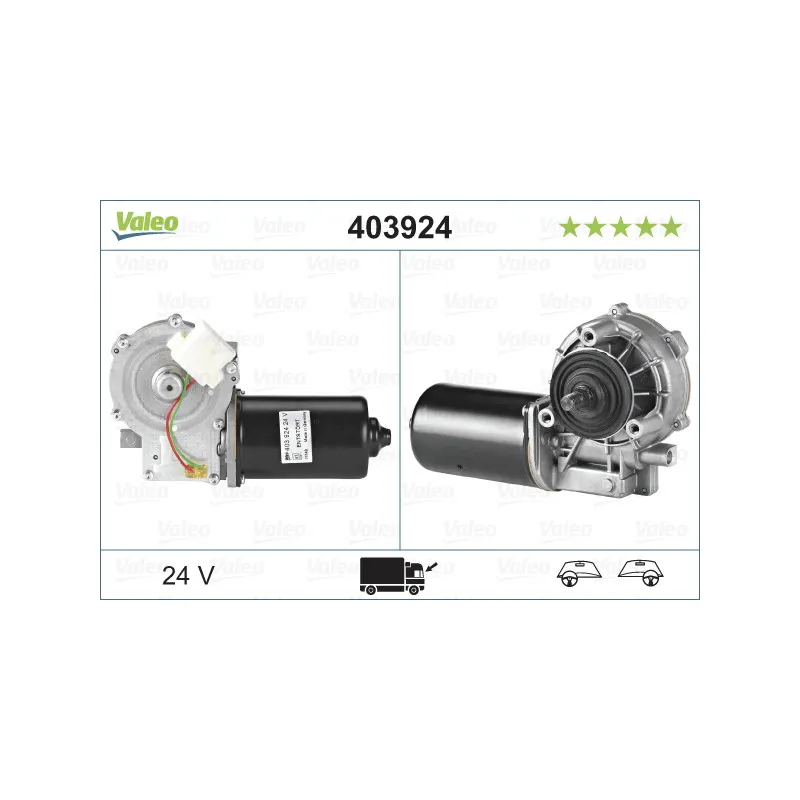 Moteur d'essuie-glace VALEO 403924