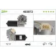 Moteur d'essuie-glace VALEO 403872 - Visuel 1