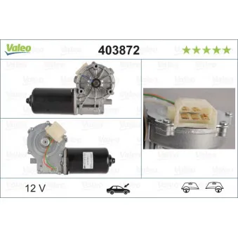Moteur d'essuie-glace VALEO 403872
