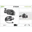 Moteur d'essuie-glace VALEO 579204 - Visuel 1