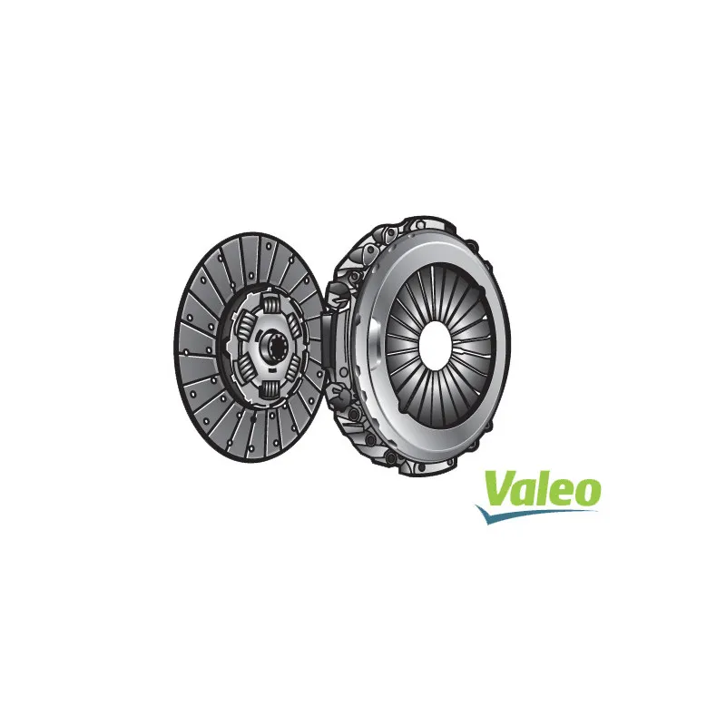 Kit d'embrayage VALEO 805045