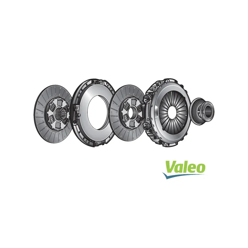 Kit d'embrayage VALEO 809119