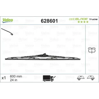 Balai d'essuie-glace VALEO 628601