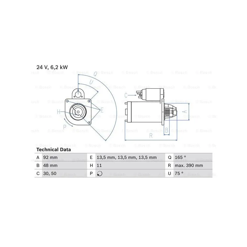 Démarreur BOSCH 0 986 020 880