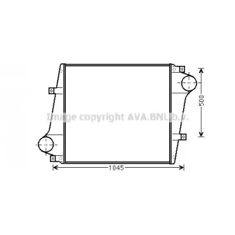 Intercooler, échangeur AVA QUALITY COOLING