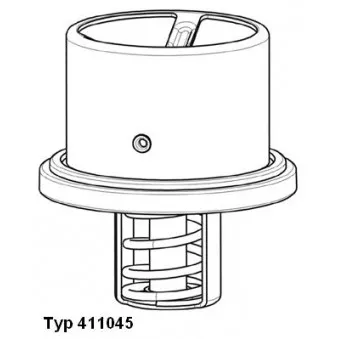 Thermostat d'eau WAHLER 411045.82D