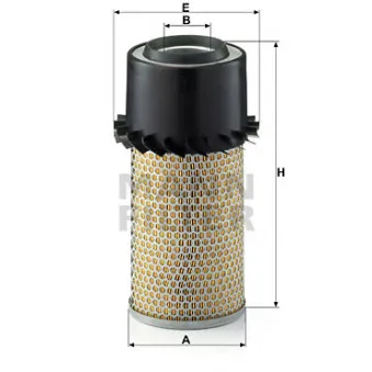Filtre à air MANN-FILTER