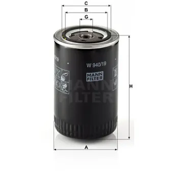 Filtre à carburant MANN-FILTER