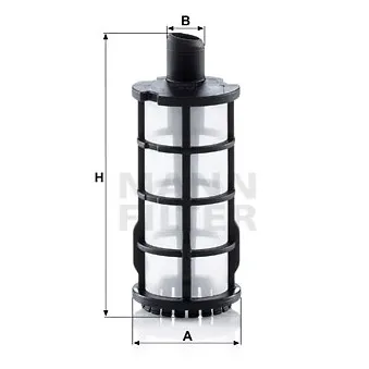 Filtre à carburant MANN-FILTER
